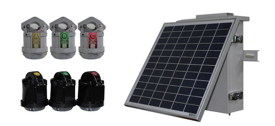 MVの電力配分ネットワークのための屋外の太陽頭上式の欠陥の表示器