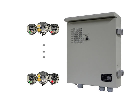 太陽動力を与えられたJYW-KK IPX7の架空送電線欠陥の表示器の自動警告